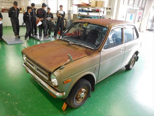 車の錆対応 どうする 岡山科学技術専門学校 学科ブログ