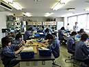電気工学科1年生「工事実習」